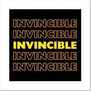 Invincible Spirit: The Unyielding Gradient Posters and Art